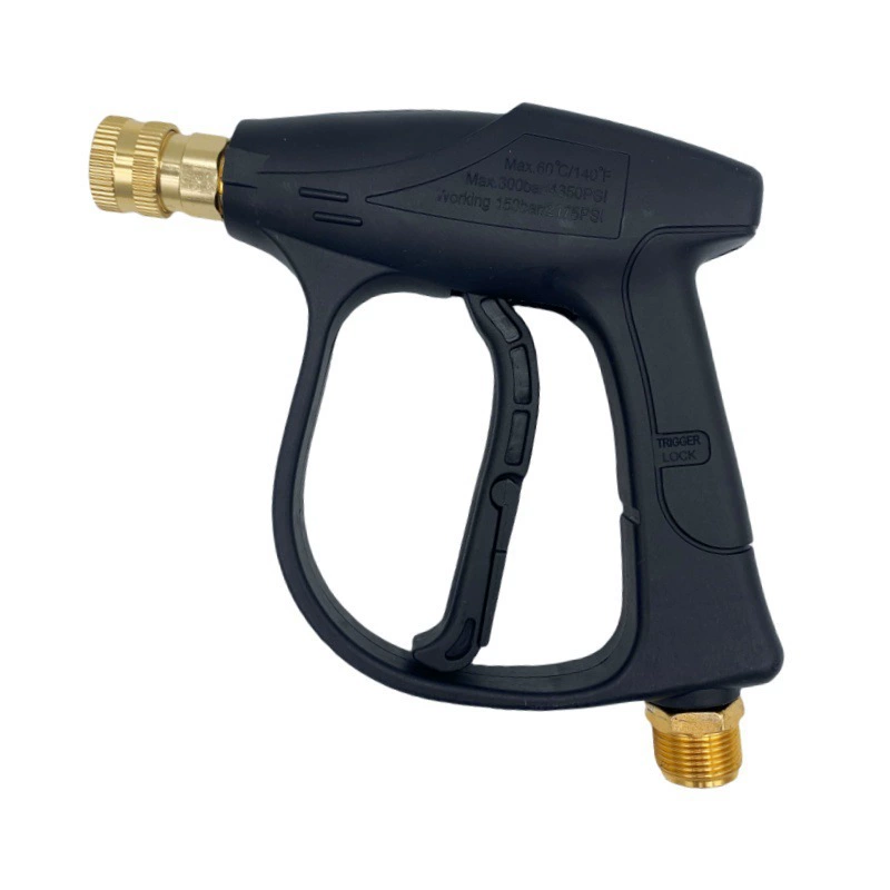 Aluminum valve alloy quick connect pressure washer short gun