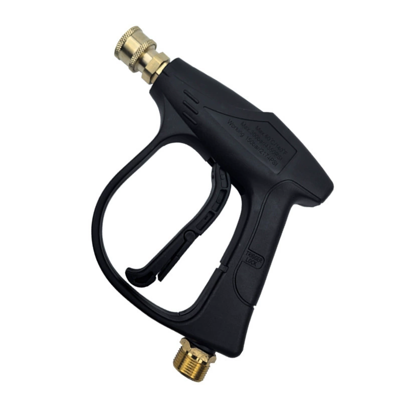 Brass valve brass quick connect pressure washer short gun