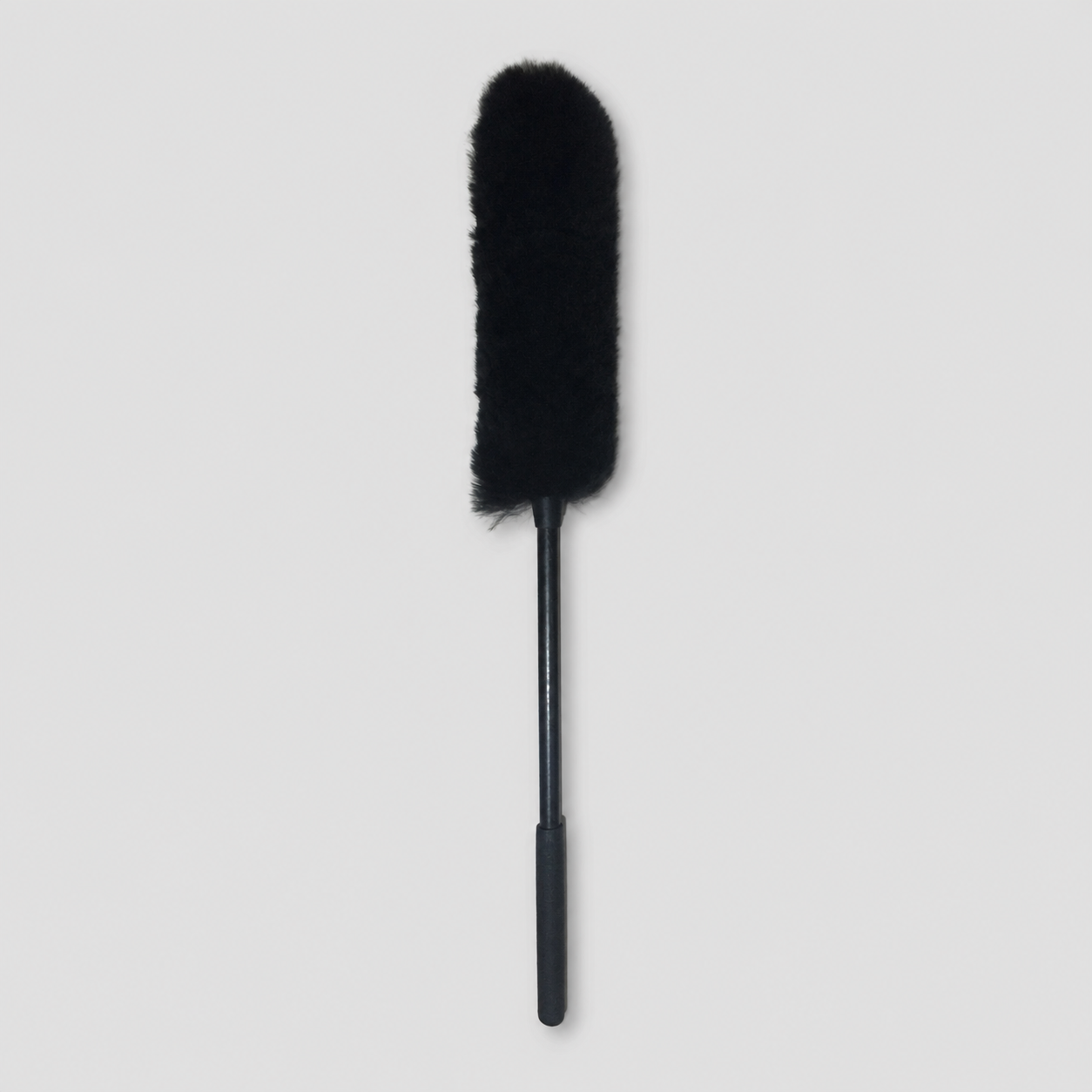 Large 50 centimeter black wool wheel brush